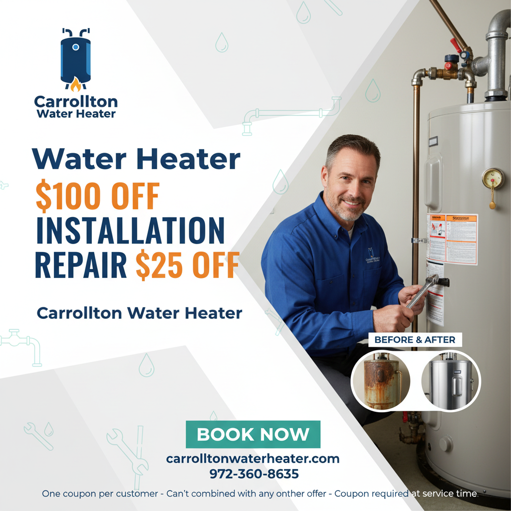 Carrollton Water Heater coupon