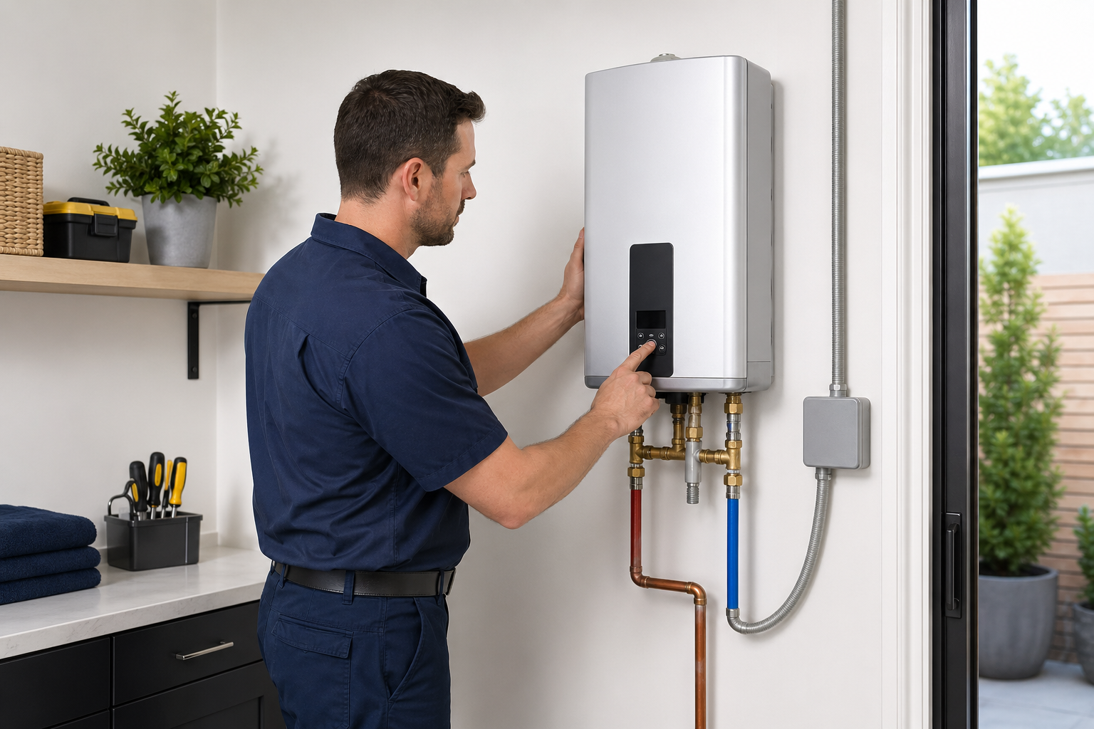 Tankless systems detail